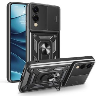 Sliding Camera Cover Design TPU+PC Phone Case, For Samsung Galaxy S25 Edge 5G, For Samsung Galaxy S25 5G, For Samsung Galaxy S25+ 5G