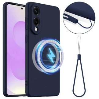 Shockproof Silicone Magsafe Phone Case, For Samsung Galaxy S25 Edge 5G, For Samsung Galaxy S25 5G, For Samsung Galaxy S25+ 5G, For Samsung Galaxy S25 Ultra 5G, For Samsung Galaxy S24 FE 5G, For Samsung Galaxy S24 Ultra 5G
