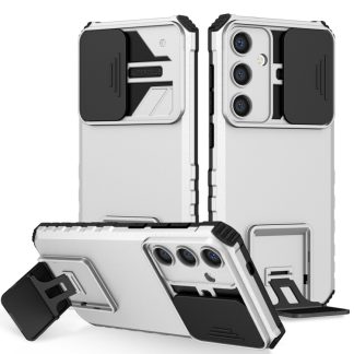 Stereoscopic Holder Sliding Camshield Phone Case, For Samsung Galaxy S25 5G, For Samsung Galaxy S25+ 5G, For Samsung Galaxy S25 Ultra 5G