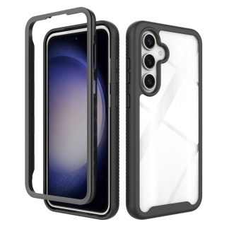 Starry Sky Solid Color Shockproof TPU Clear PC Phone Case, For Samsung Galaxy S24 FE 5G, For Samsung Galaxy S24 Ultra 5G, For Samsung Galaxy S24+ 5G, For Samsung Galaxy S24 5G