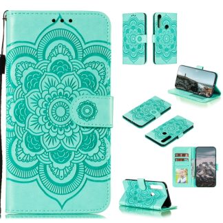 Mandala Embossing Pattern Horizontal Flip PU Leather Case with Holder & Card Slots & Walle & Lanyard, For Motorola Moto G Power
