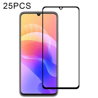 25 PCS Full Glue Full Screen Tempered Glass Film, For Huawei Enjoy 20 (25 PCS), For Huawei Enjoy 20 Plus 5G (25 PCS), For Huawei Y9a (25 PCS), For Huawei Honor X10 Pro (25 PCS)