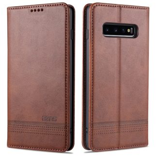 AZNS Magnetic Calf Texture Horizontal Flip Leather Case with Card Slots & Holder & Wallet, For Samsung Galaxy S10+, For Samsung Galaxy S20 FE, For Huawei Honor X10 Max