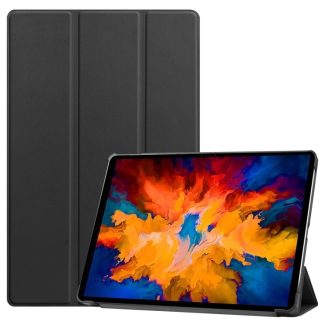 Custer Texture Horizontal Flip Leather Case with Three-folding Holder & Sleep / Wake-up Function, For Lenovo Tab P11 Pro (TB-XJ706F), For Lenovo Tab P11 (TB-J606F)
