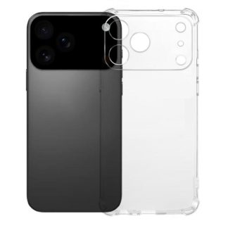Kalebol 1.5mm Four-Corner Airbags Shockproof Transparency TPU Phone Case, For iPhone 17 Pro Max, For iPhone 17 Pro, For iPhone 17, For iPhone 17 Air, For iPhone 16e, For iPhone 16 Pro Max, For iPhone 16 Pro, For iPhone 16 Plus, For iPhone 16...