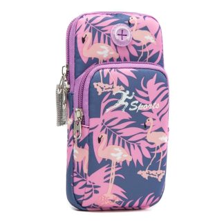 2 PCS B082 Sports Outdoor Arm Bag Mobile Phone Arm Band Running Fitness Mobile Phone Bag, Specification：, Large (Light Purple), Small (Lilac), Large (Lilac), Small (Rose Red), Large (Rose Red), Large (Light Pink), Large (Light Yellow), Large (Cyan)...