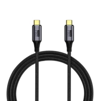 PD 100W Type-C to Type-C Fast Charging Nylon Braided Cable, 0.3 m, 0.5 m, 0.8 m, 1 m, 1.2 m