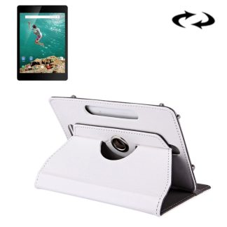 9 inch Tablets Leather Case Crazy Horse Texture 360 Degrees Rotation Protective Case Shell with Holder for ONDA V891w, Ramos i9s Pro & Win8, Colorfly i898W & i898A, 9 inch White, 9 inch Black, 9 inch Orange, 9 inch Red, 9 inch Baby Blue, 9 inch Blue...