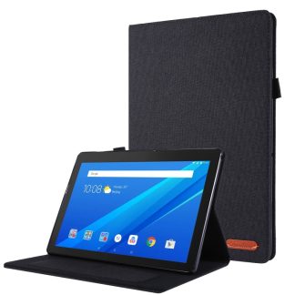 Horizontal Flip TPU + Fabric PU Leather Protective Case with Name Card Clip, For Lenovo Tab M10, For Lenovo Tab P11 Pro, For Lenovo Tab P11, For Galaxy Tab S8+ / Tab S8 Plus /  Tab S7 FE / Tab S7+ / T970...