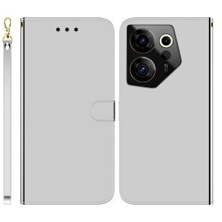 Imitated Mirror Surface Leather Phone Case, For Tecno Camon 20 Premier 5G, For Tecno Spark 10 5G, For Tecno Spark 10 Pro, For Tecno Spark 10 / Spark 10C