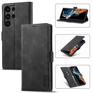 LC.IMEEKE Strong Magnetism Microfiber Leather Phone Case, For Samsung Galaxy S24 Ultra 5G, For Samsung Galaxy S23 FE 5G, For Samsung Galaxy A15 5G / 15 4G, For Samsung Galaxy A55 5G