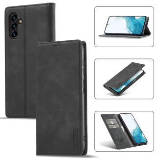 LC.IMEEKE Strong Magnetism Microfiber Leather Phone Case, For Samsung Galaxy A55 5G, For Samsung Galaxy A35 5G, For Samsung Galaxy S24 5G