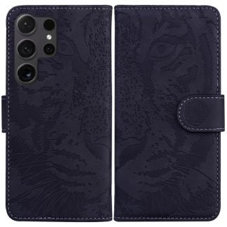 Tiger Embossing Pattern Flip Leather Phone Case, For Samsung Galaxy S25 Ultra 5G, For Samsung Galaxy S24 FE 5G