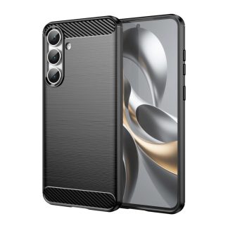 Carbon Fiber Brushed Texture TPU Phone Case, For Samsung Galaxy S25 FE 5G, For Samsung Galaxy S25 Edge 5G, For Samsung Galaxy S25 5G, For Samsung Galaxy S25+ 5G, For Samsung Galaxy S25 Ultra 5G, For Samsung Galaxy S24 FE 5G