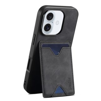 Denior D06 PU Back Cover Kaartsleuf Houder Telefoonhoesje, For iPhone 16