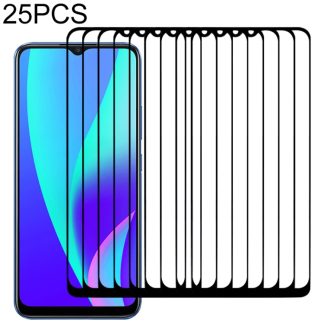 25 PCS Full Glue Full Screen Tempered Glass Film, For OPPO Realme C15 (25 PCS), For OPPO Realme 6 (25 PCS), For OPPO Realme 6 Pro (25 PCS), For Motorola Moto G Fast (25 PCS), For OPPO Realme 6i (25 PCS), For OPPO Realme 6S (25 PCS)...
