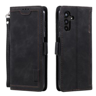 Retro Splicing Horizontal Flip Leather Phone Case, For Samsung Galaxy S25 FE 5G, For Samsung Galaxy S25 5G, For Samsung Galaxy S25+ 5G, For Samsung Galaxy S25 Ultra 5G