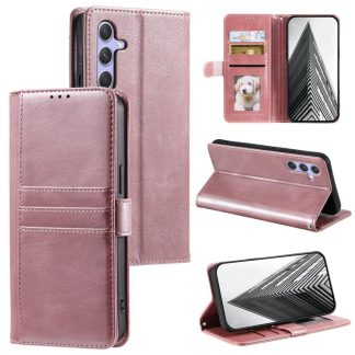 Simple 6-Card Wallet Leather Phone Case, For Samsung Galaxy S25 FE 5G, For Samsung Galaxy S25 5G, For Samsung Galaxy S25+ 5G