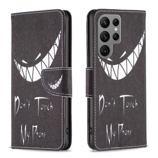 Colored Drawing Pattern Leather Phone Case, For Samsung Galaxy S25 Ultra 5G
