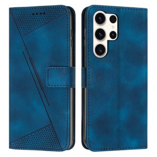 Dream Triangle Leather Phone Case with Lanyard, For Samsung Galaxy S25 Ultra 5G