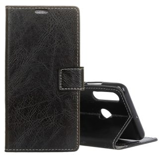 Retro Crazy Horse Texture Horizontal Flip Leather Case for Huawei P30 Lite, with Wallet & Holder & Card Slots & Photo Frame, Huawei P30 Lite