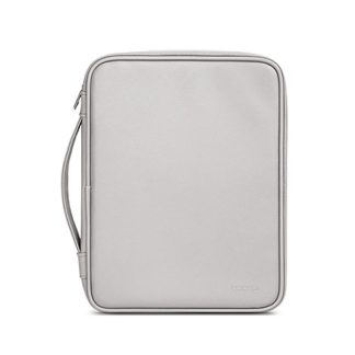Baona BN-Q015 Leather Waterproof Shock Absorbing Handheld Tablet Bag, 10.9 inches, 12.9 inches