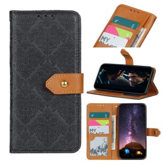 European Floral Embossed Copper Buckle Horizontal Flip PU Leather Case with Holder & Card Slots & Wallet & Photo Frame, For Motorola Moto Edge, For Motorola Moto G Fast, For OnePlus 9, For OnePlus Nord