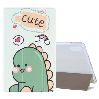Coloured Drawing Pattern Horizontal Flip Leather Case with Three-folding Holder, For Lenovo Tab P11 Pro (TB-XJ706F), For Samsung Galaxy Tab A7 10.4 (2020), For Lenovo Tab M10 HD Gen 2 (TB-X306F)