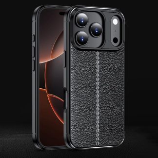 Litchi Texture Shockproof TPU Phone Case, For iPhone 17 Pro Max, For iPhone 17 Pro, For iPhone 17, For iPhone 17 Air, iPhone 16e, For iPhone 16 Pro Max, For iPhone 16 Pro, For iPhone 16 Plus, For iPhone 16, For iPhone 15 Pro Max, For iPhone 15 Pro...