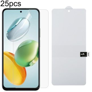 25pcs Full Screen Protector Explosion-proof Hydrogel Film, For Honor 400 Smart, For Honor Magic7 RSR Porsche Design, For Honor Magic7 Pro, For Honor Magic7, For Honor Magic6 Lite 5G, For Honor 100 Pro, For Honor 100, For Honor X50i+, For Honor Play 20 ...