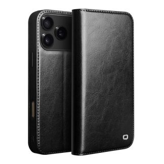 QIALINO Klassiek lederen telefoonhoesje, For iPhone 17 Pro Max, For iPhone 17 Pro, For iPhone 17, For iPhone 17 Air, For iPhone 16e, For iPhone 16 Pro Max, For iPhone 16 Pro, For iPhone 16 Plus, For iPhone 16, For iPhone 15 Pro Max, For iPhone 15 Pro...
