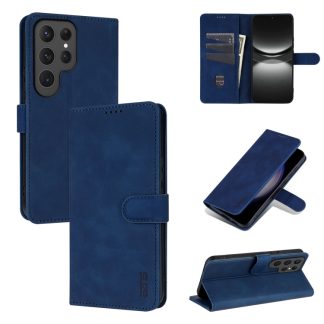 AZNS Skin Feel Calf Texture Flip Leather Phone Case, For Samsung Galaxy S25 Ultra 5G