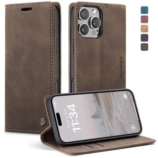 CaseMe 013 Multifunctionele horizontale flip leren telefoonhoes, For iPhone 16 Pro Max, For iPhone 16 Pro, For iPhone 16 Plus, For iPhone 16